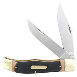 1864 Old Timer 25ot Hunter 9 3in S S Traditional Folding Knife With 4in Clip Point Blade And Sawcut Handle.jpg